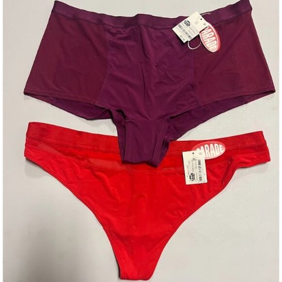 Parade hiphugger and thing bundle underwear panties 2XL 2pk New - Picture 1 of 6